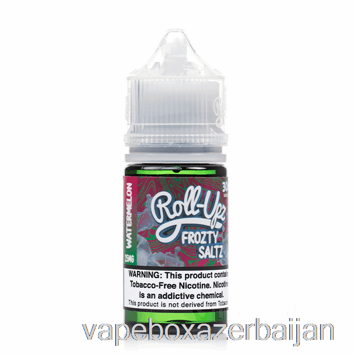 Vape Baku Watermelon Punch ICE - Juice Roll-Upz SALT - 30mL 25mg